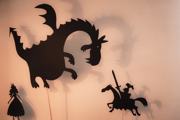 Shadow puppet show