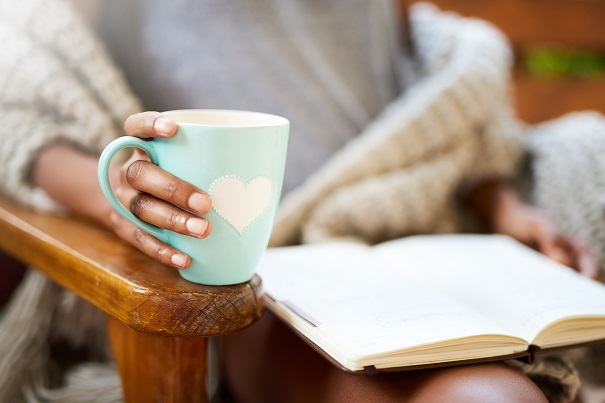 Enjoy a cuppa and a good book