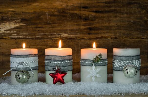 Christmas Advent Candles